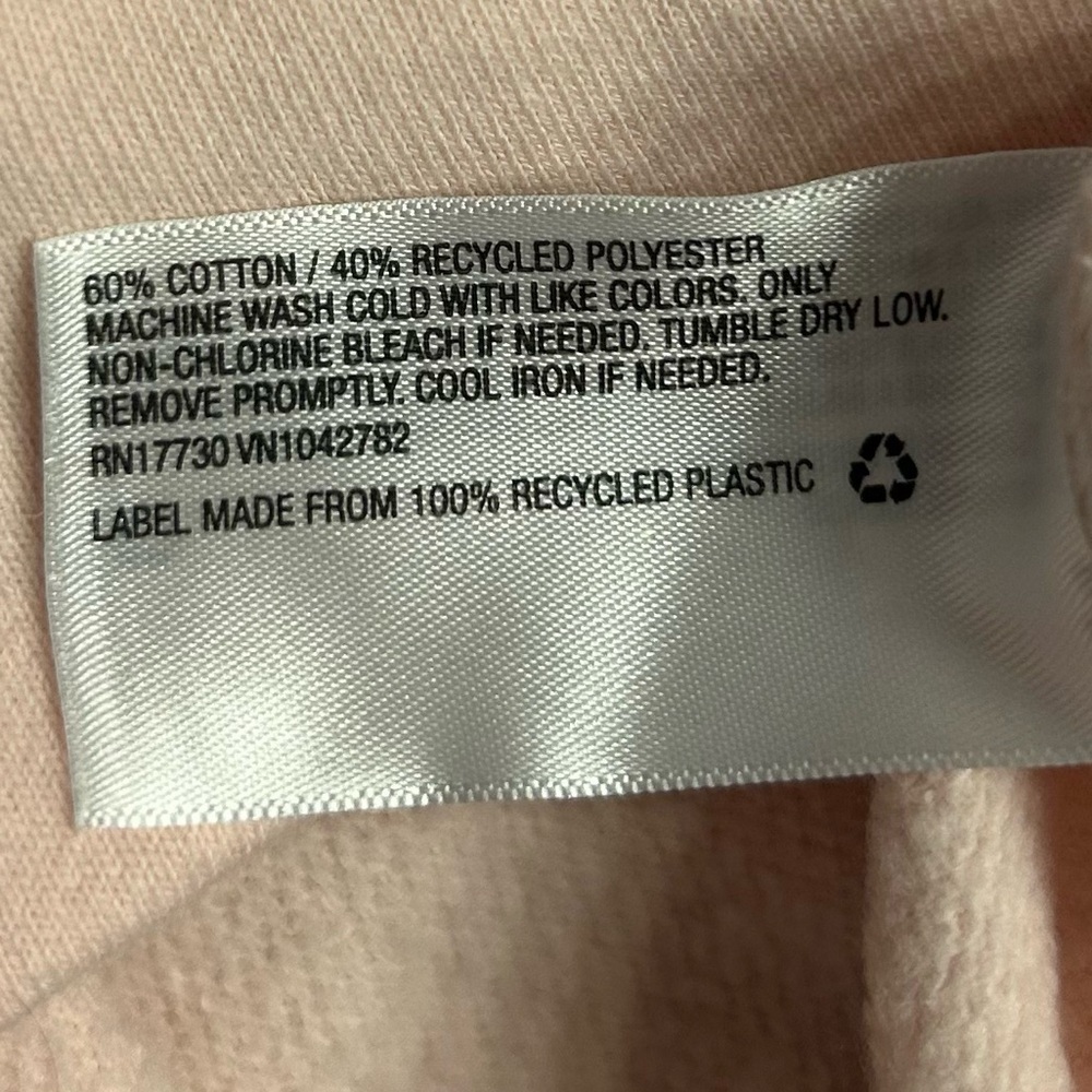 A New Day Light Pink Quarter Zip Sweatshirt, Size Small - Picture 10 of 10